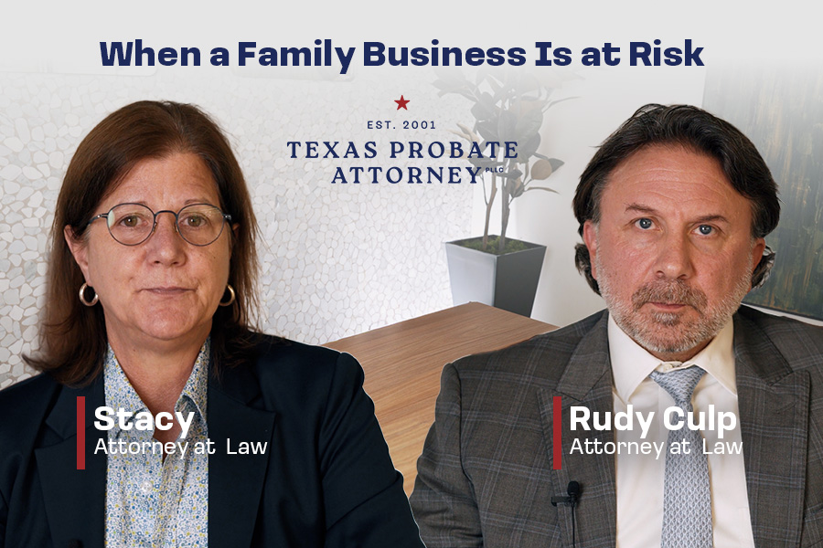 When a Family Business Is at Risk
